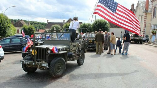 Août 1944 au bourg de La Selle sur le Bied