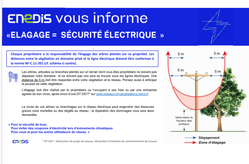 Coupure électrique - Enedis - Visite de ligne